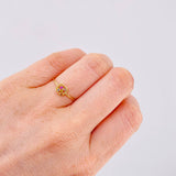 Anillo Recuadro Triqui 0.95gr / T7 / Oro Amarillo 18K ©