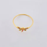 Anillo Libelula 1gr / T7 1/4 / Oro Amarillo 18K