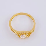 Anillo Solitario Liana 2.5gr / T6 3/4 / Oro Amarillo 18K *