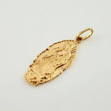 Dije Virgen Guadalupe 2.2gr / 1 1/4 in / Oro Amarillo 18K