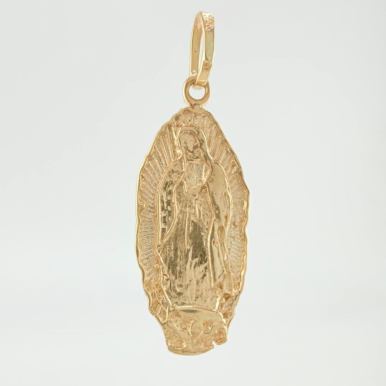 Dije Virgen Guadalupe 2.2gr / 1 1/4 in / Oro Amarillo 18K