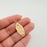 Dije Virgen Guadalupe 2.1gr / 1 1/4 in / Oro Amarillo 18K