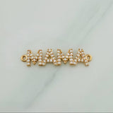 Herraje Mama 1.3 g / 1 1/4 in Oro Amarillo 18K