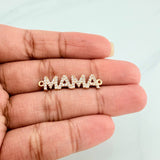 Herraje Mama 1.3 g / 1 1/4 in Oro Amarillo 18K