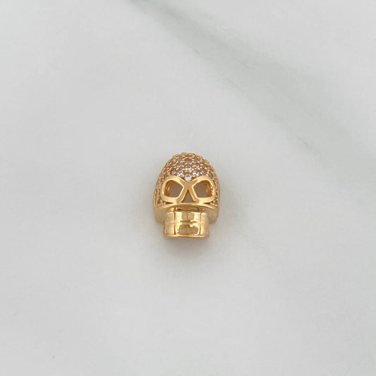 Herraje Calavera 1.8gr / 1/2 in / Oro Amarillo 18K &