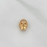 Herraje Calavera 1.8gr / 1/2 in / Oro Amarillo 18K &