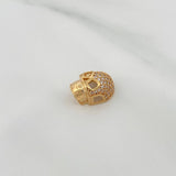Herraje Calavera 1.8gr / 1/2 in / Oro Amarillo 18K &