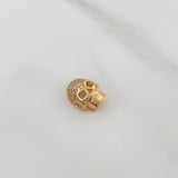 Herraje Calavera 1.8gr / 1/2 in / Oro Amarillo 18K &