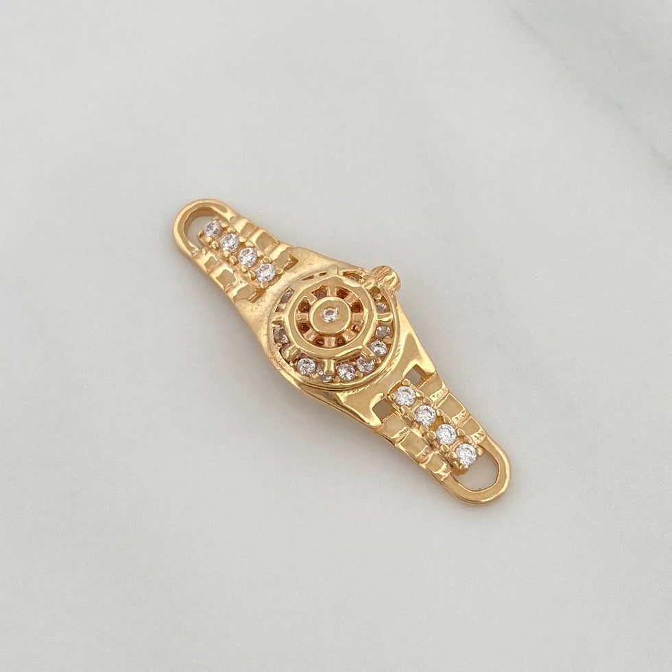 Herraje Timon Correa 1.9gr / 1 in / Oro Amarillo 18K &