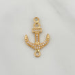 Anchor Charm 1.5gr / 1 in / 18K Yellow Gold &