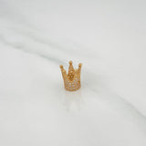 Herraje Corona 1.35gr / 1/2 in / Oro Amarillo 18K &