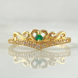 Heart Ring 1.4gr / Size 6 1/4 / 18K Gold *