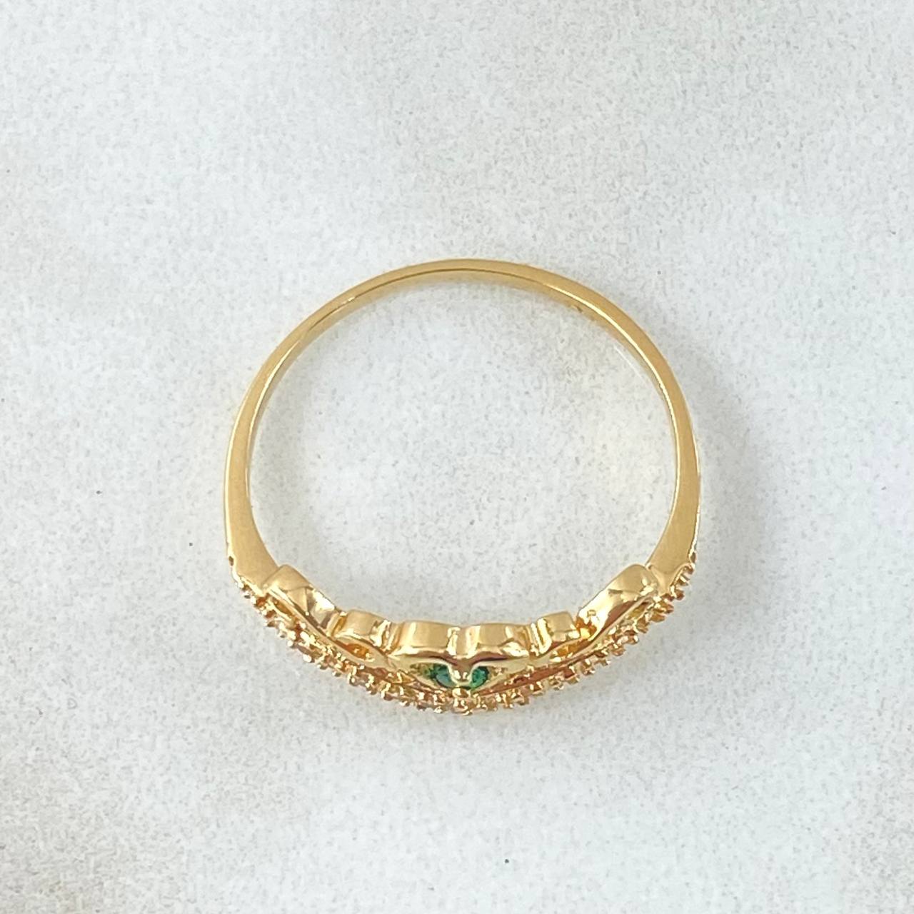 Heart Ring 1.4gr / Size 6 1/4 / 18K Gold *