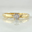 Solitaire Ring 1.75gr / Size 7 / 18K Gold