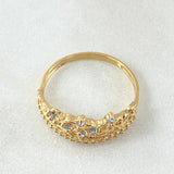 Crown Hearts Ring 2.05gr / Size 7 1/4 / 18K Gold