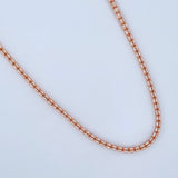Ice Chain 15.75gr / 23.6in / Two Tone White Rose 18K +4 $