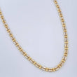 Ice Chain 11.5gr / 23.6in / Two Tone Yellow White 18K +4 $