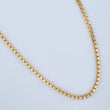Venetian Chain 29gr / 23.8in / Two Tone Yellow White 18K +3$