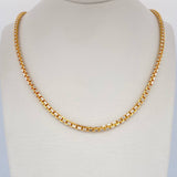 Venetian Chain 29gr / 23.8in / Two Tone Yellow White 18K +3$