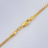 Venetian Chain 13.8gr / 23.6in / Two Tone Yellow White 18K +3$