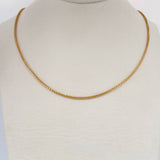 Venetian Chain 6.45gr / 23.6in / Two Tone Yellow White 18K +3 $