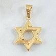 Dije Estrella De David 2.3gr / 3.7cm / Oro 18K