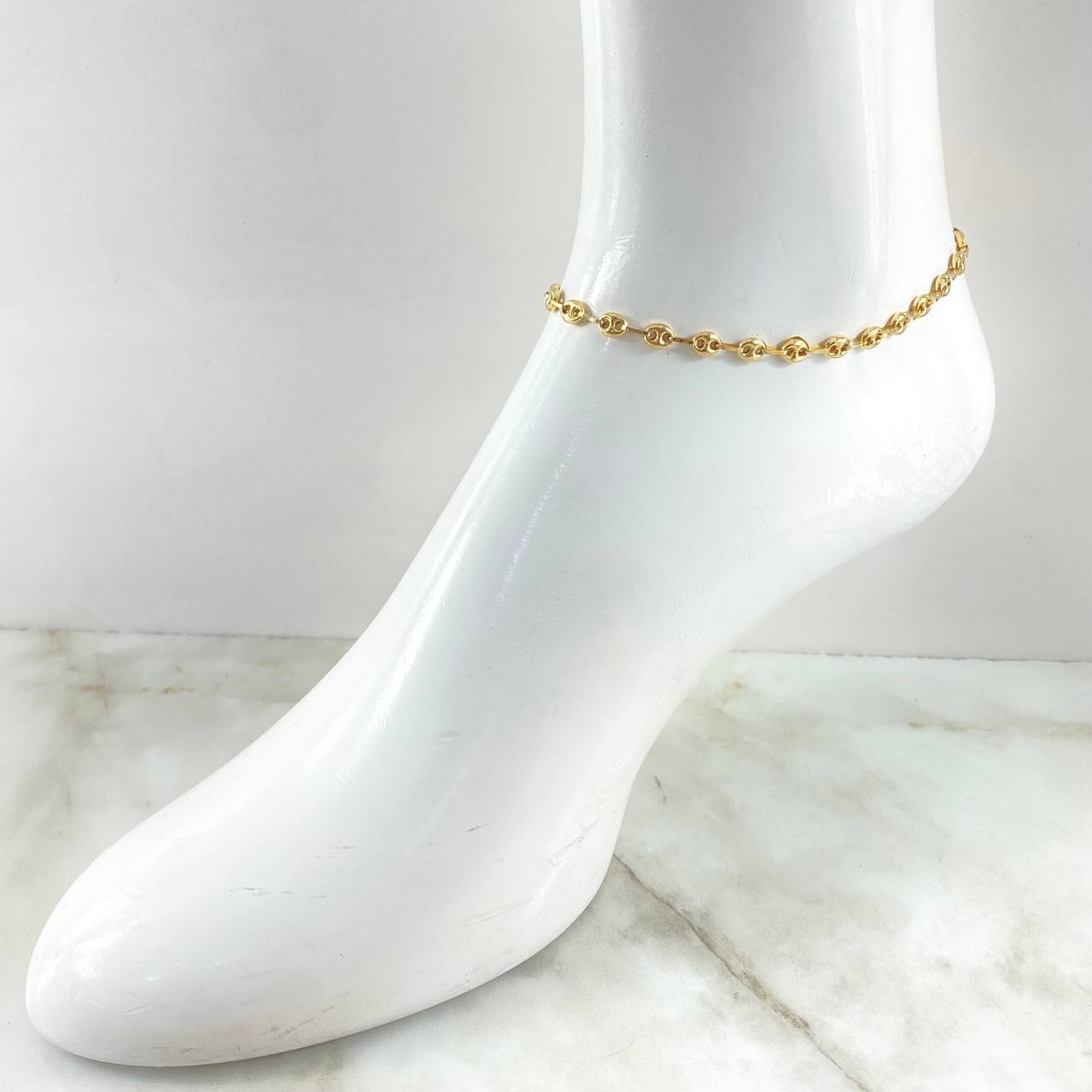 GC Anklet 3.75gr / 10.0in / 18K Gold *