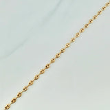 Pulso GC 2.2gr / 7 1/2 in / 2mm Oro Amarillo 18K &