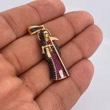 Dije Santa Muerte 6.85gr / 4.6cm / Tres Oros 18K $
