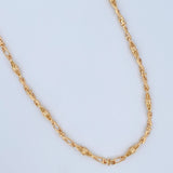 Rustic Dubai Chain 29.15gr / 23.8in / 18K Gold $