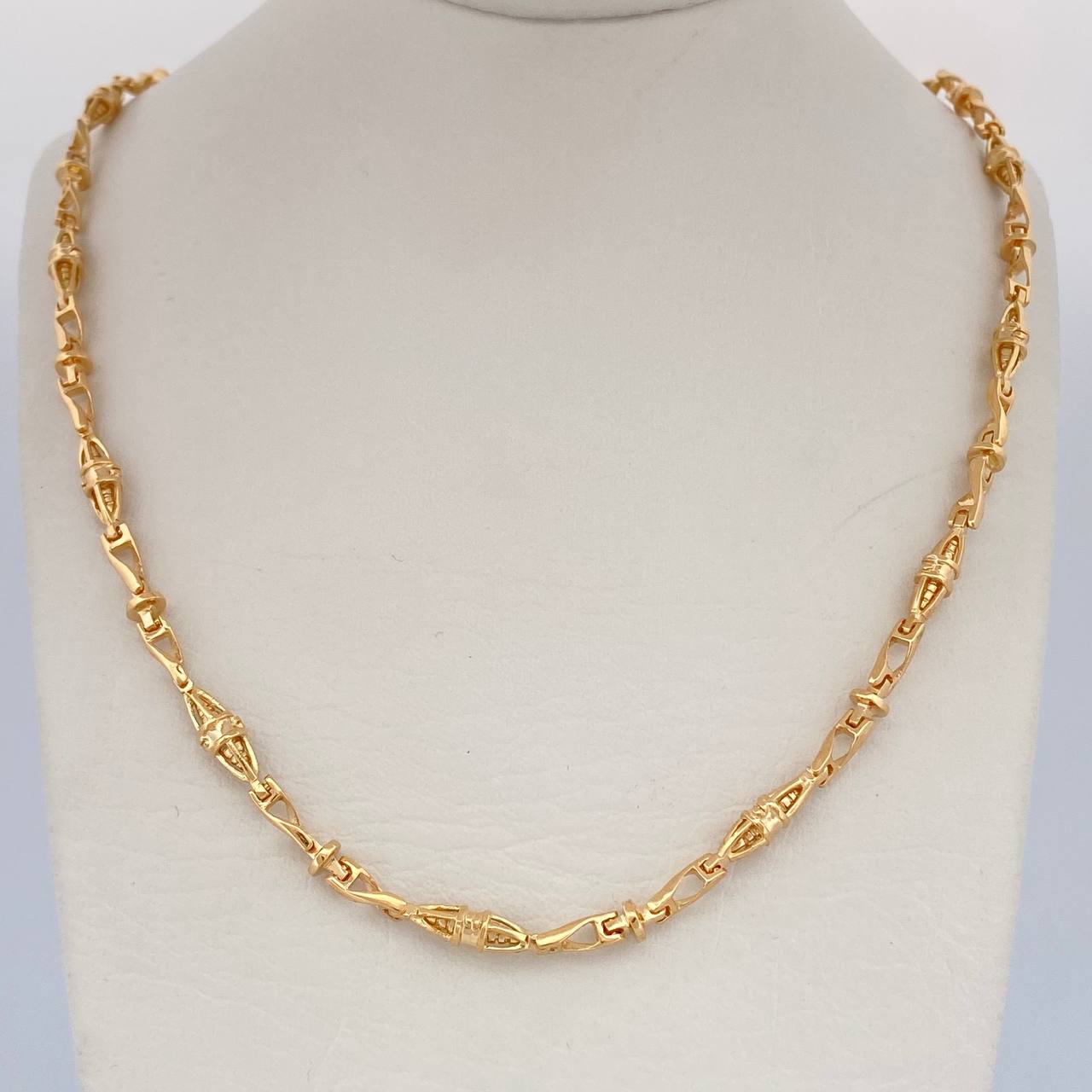 Rustic Dubai Chain 29.15gr / 23.8in / 18K Gold $