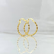 Candongas Majo 1.6gr / 2.6cm / Diamantadas Oro Amarillo 18K ©
