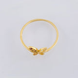 Anillo Mariposa Silueta 1.15gr / T7 / Oro Amarillo 18K ©