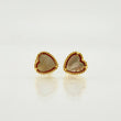 Topos Corazon Blanco 2.35gr / 8.3mm Oro Amarillo Nac.Esp. 18K
