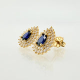 Topos Halo Gota 3.5gr / 13mm Oro Amarillo 18K