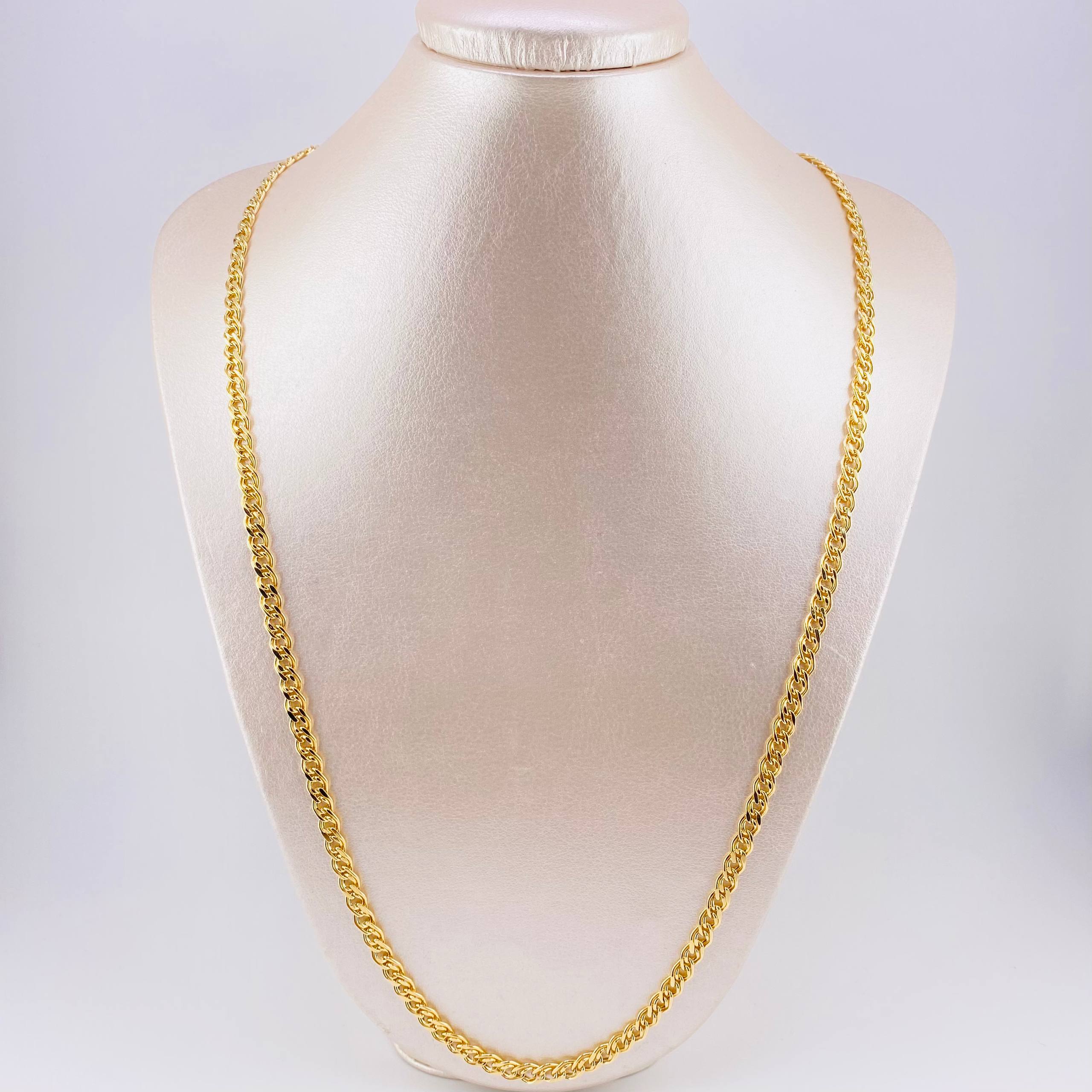 Cadena Garibaldi 15.2g / 28 in / 5mm Oro Amarillo 18K