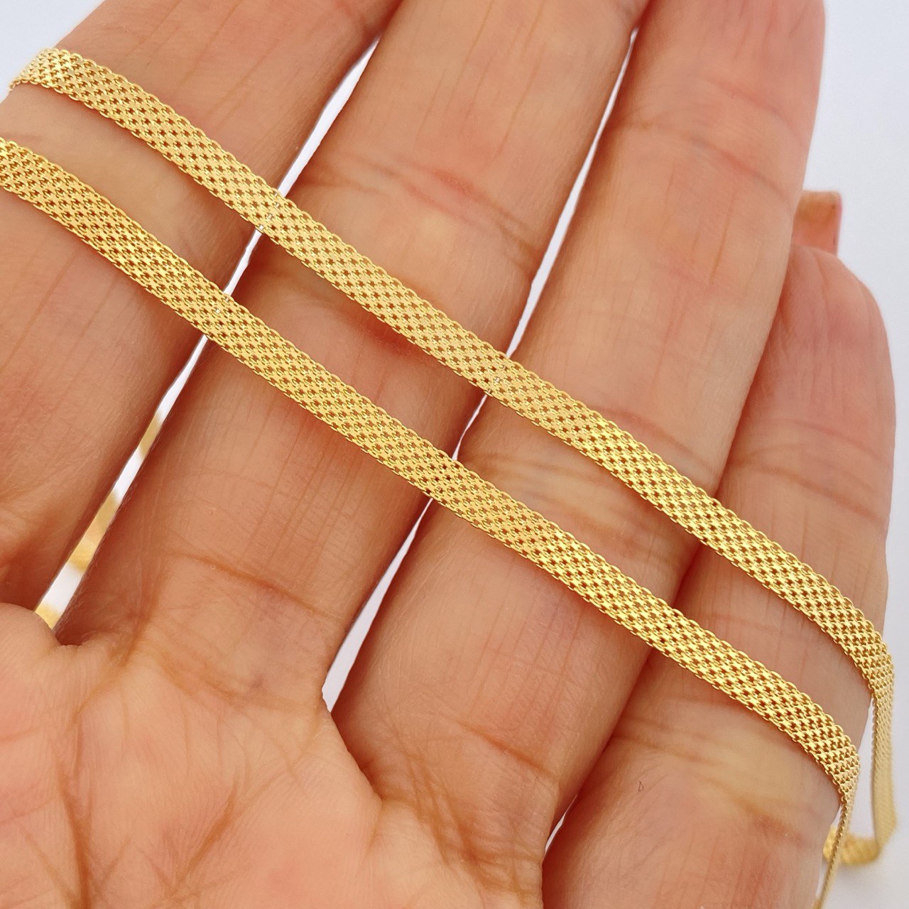 Bismark Chain 4.95gr / 19.9in / 18K Gold +1$