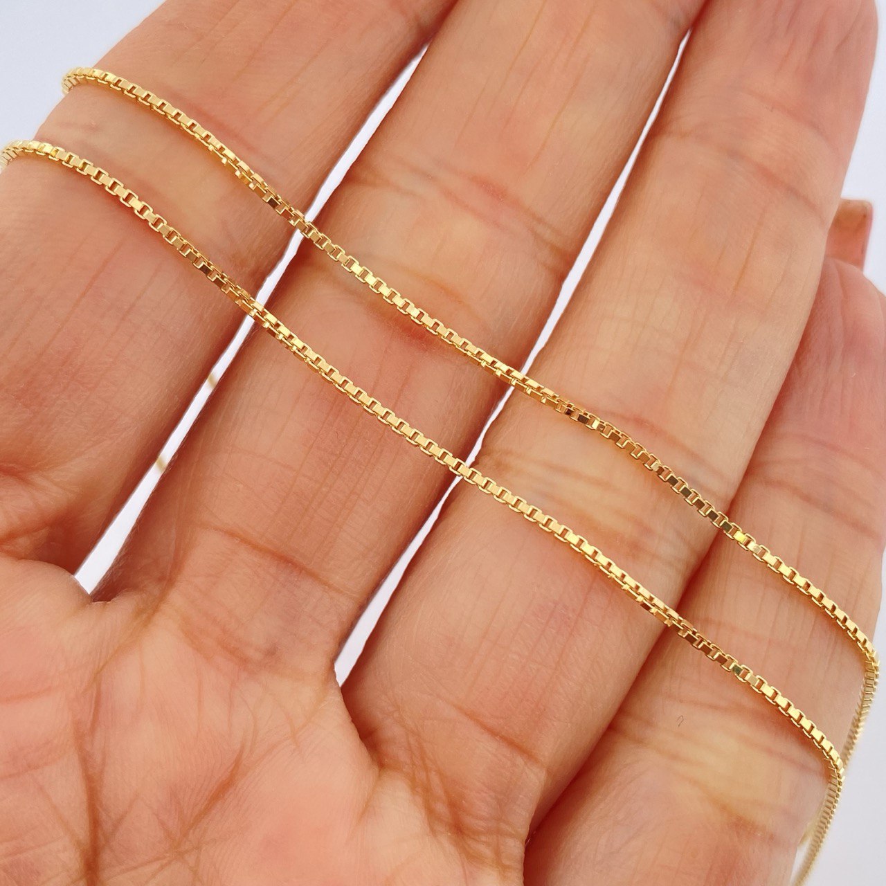 Cadena Veneciana 3.75gr / 51cm / Oro Amarillo +3 18K &