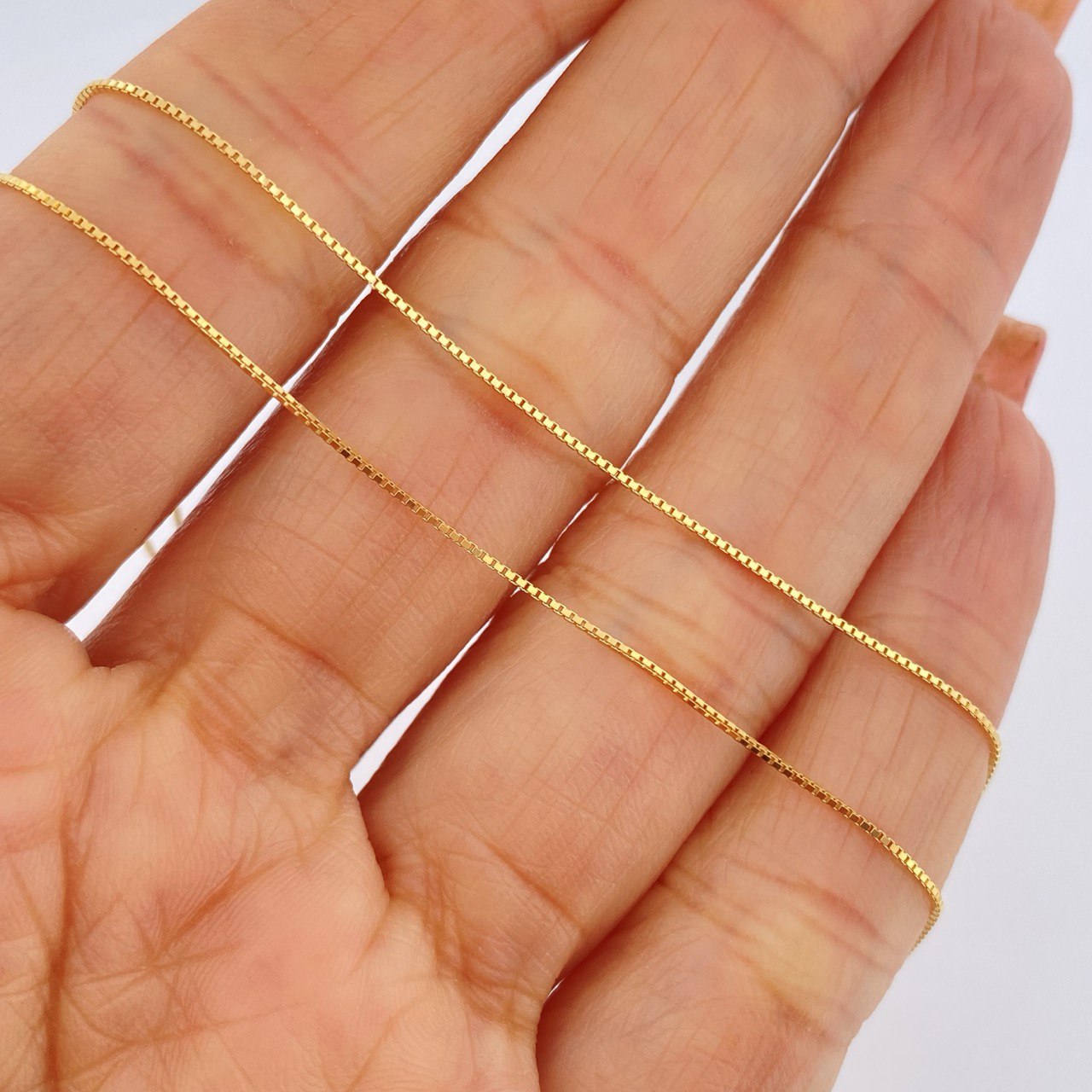 Cadena Veneciana 1.5gr / 46.5cm / Oro Amarillo +3 18K &