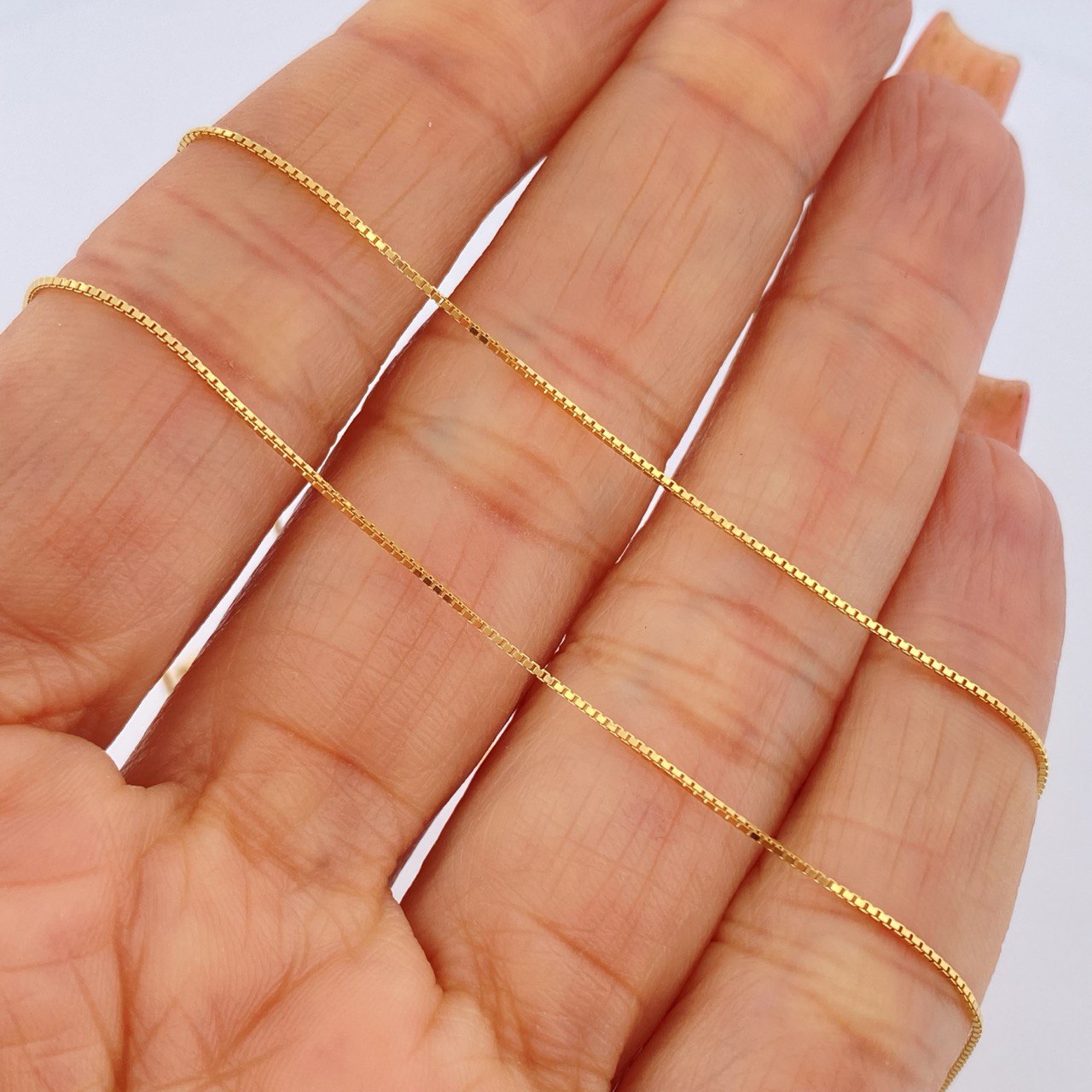 Cadena Veneciana 1.65gr / 46.5cm / Oro Amarillo +3 18K &