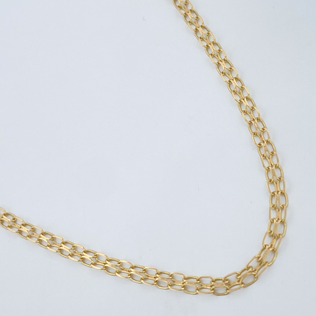 Bismark Chain 4.7gr / 19.9in / 18K Gold +1$