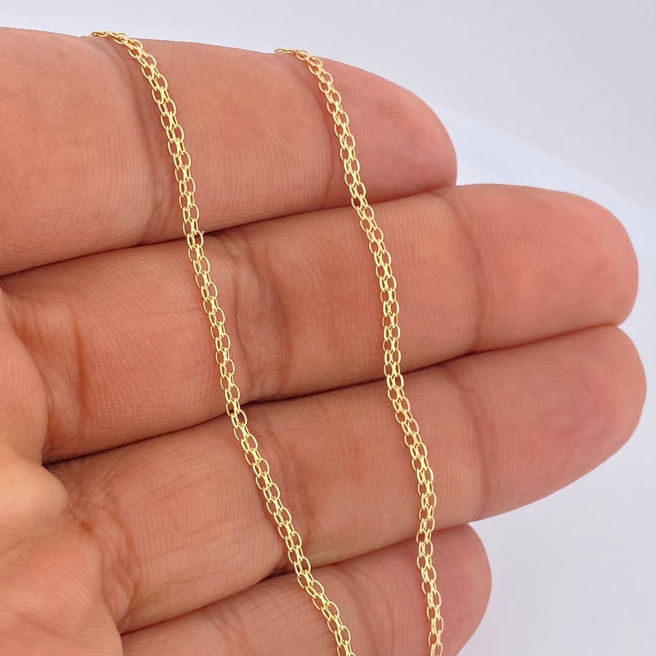 Bismark Chain 2.6gr / 23.6in / 18K Gold +1 $