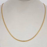 Bismark Chain 2.6gr / 23.6in / 18K Gold +1 $
