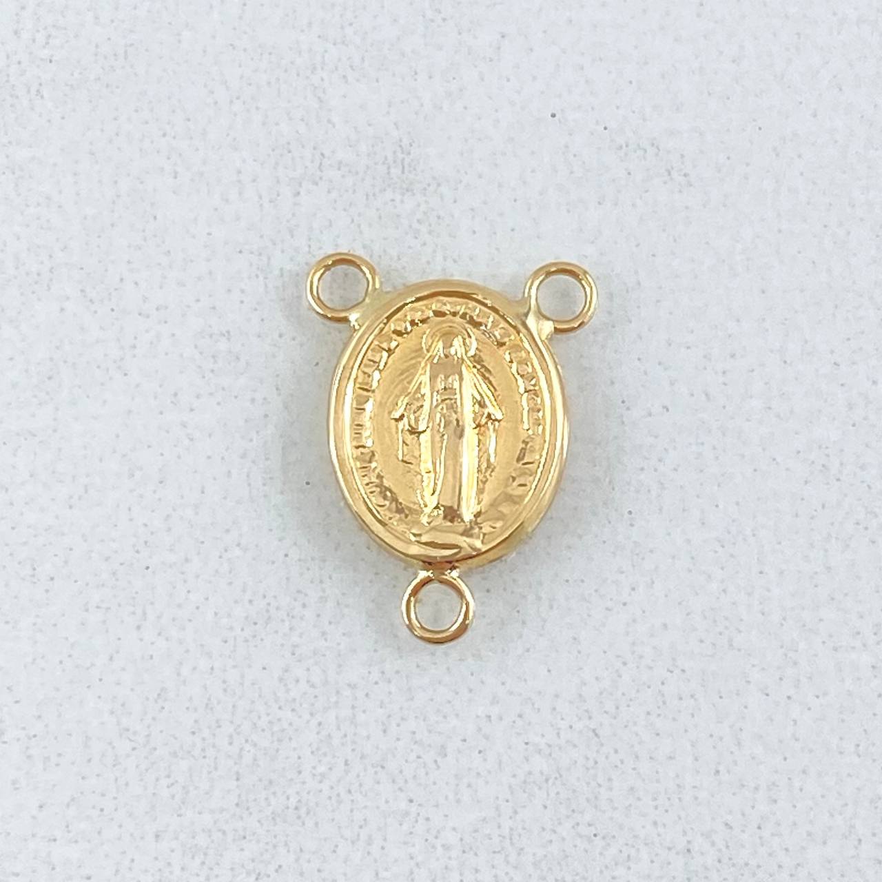 Herraje Crucero Virgen Milagrosa 0.5gr / 1.4cm / Oro Amarillo 18K