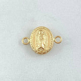 Herraje Virgen Guadalupe 0.5 g / 1/2 in Oro Amarillo 18K