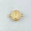 Herraje Virgen Guadalupe 0.55 g / 1/2 in Oro Amarillo 18K