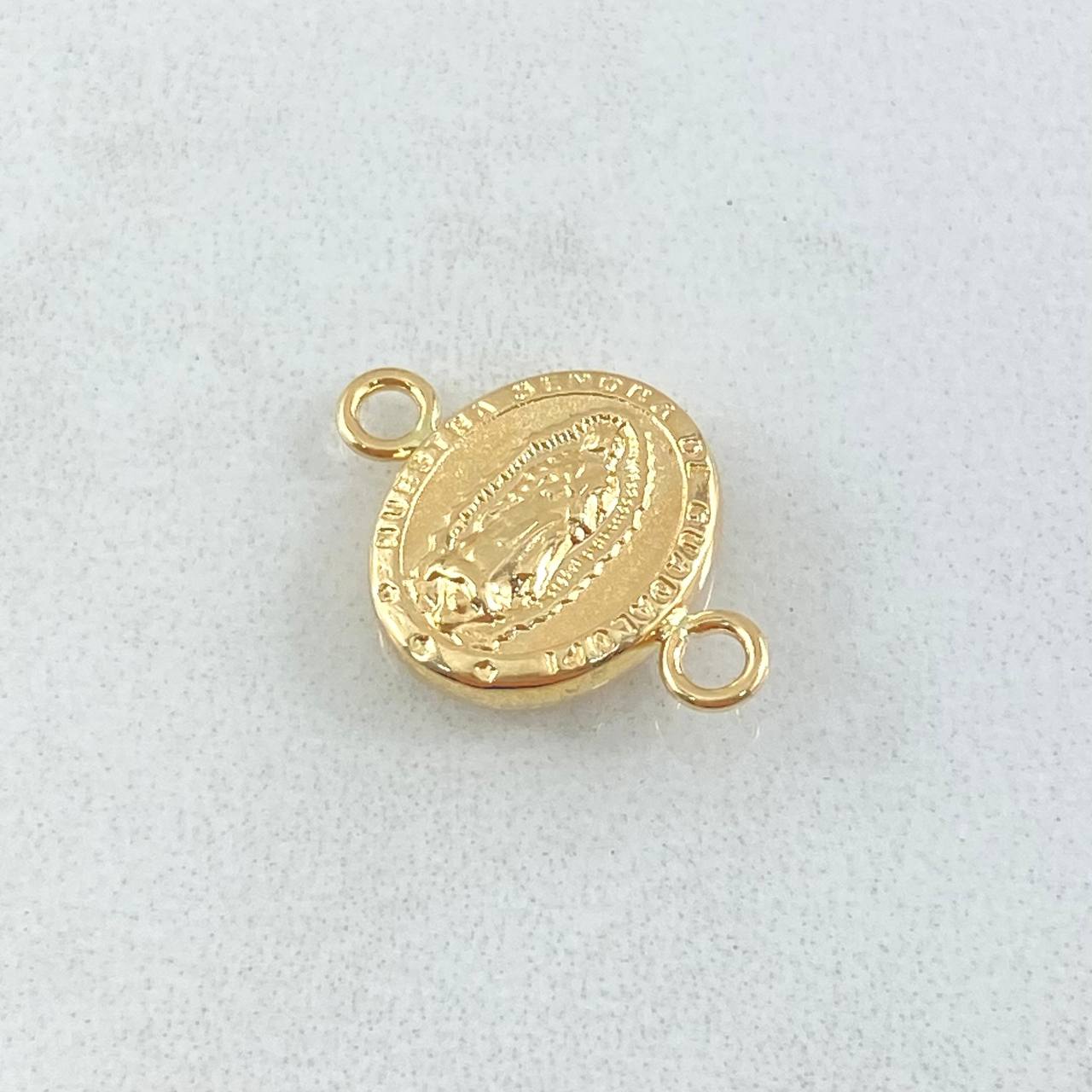 Charm Virgen Guadalupe 0.7gr / 0.7in / Die-cut 18K Gold