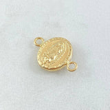 Herraje Virgen Guadalupe 0.55 g / 1/2 in Oro Amarillo 18K
