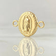 Charm Virgen Guadalupe 0.7gr / 0.7in / Die-cut 18K Gold