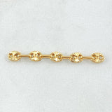 Charm Scrap GC 0.65gr / 1.5in / 18K Gold
